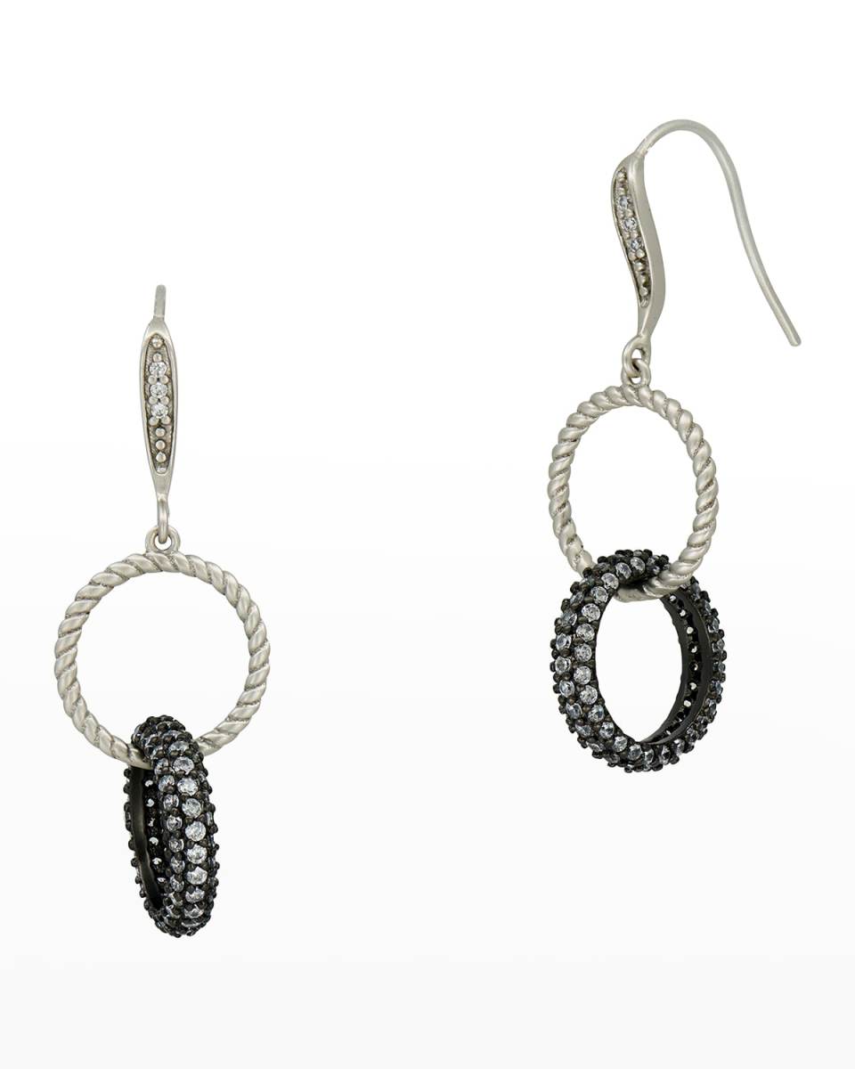 Twisted Cable Link Earrings